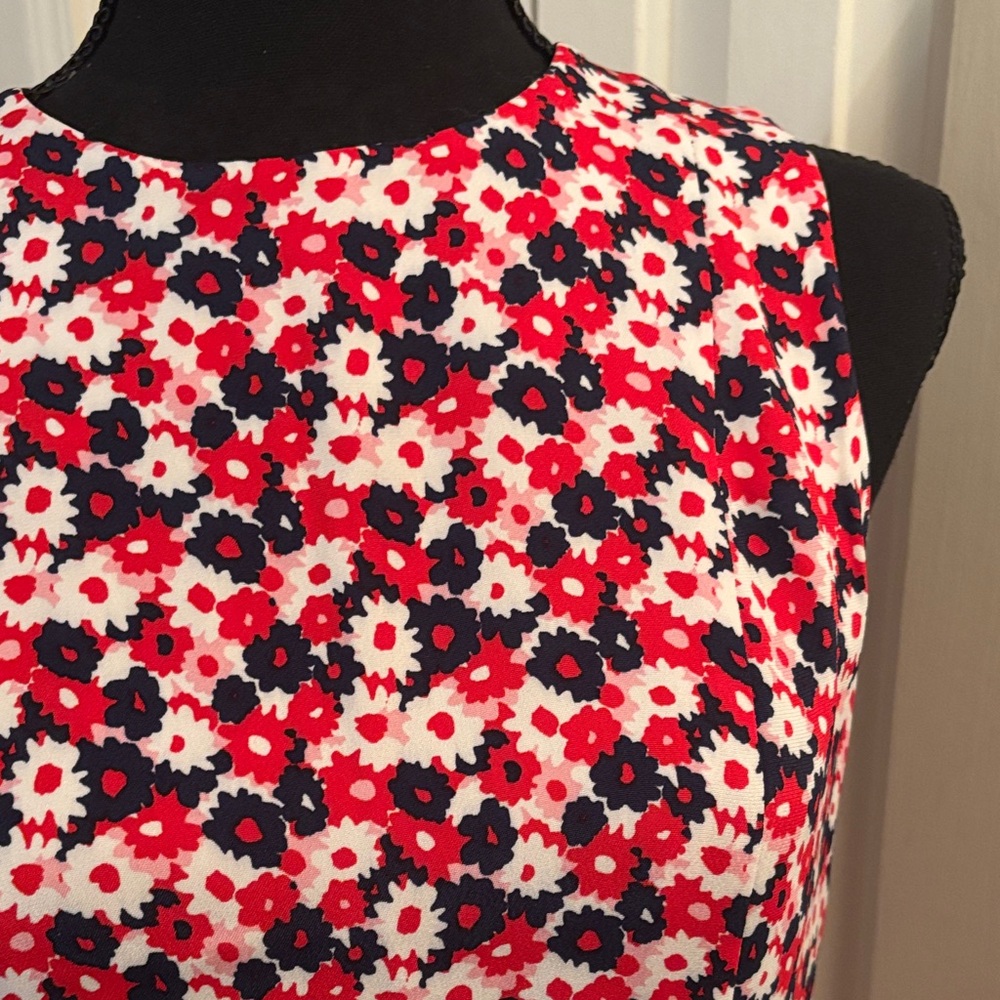 Michael Kors Floral Dress - Red and Black - Picture 3 of 8